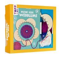 Kreativ-Set Meine s&uuml;&szlig;e Webblume (Buch + Material)