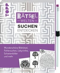 R&auml;tselwelten - Suchen Entdecken: Wundersch&ouml;ne Bildr&auml;tsel, Fehlersuchen, Labyrinthe, Schattenbilder und mehr