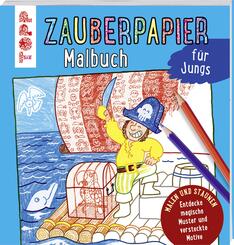 Zauberpapier Malbuch f&uuml;r Jungs