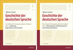 Geschichte der deutschen Sprache. Teil 1 und 2.Tl.1-2