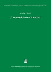 Wie nachhaltig ist unsere Ern&auml;hrung?