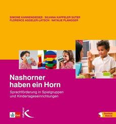 Nashorner haben ein Horn, m. 6 Beilage