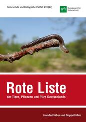 NaBiV Heft 170/12: Rote Liste und Gesamtartenliste der Hundertf&uuml;&szlig;er und Doppelf&uuml;&szlig;er