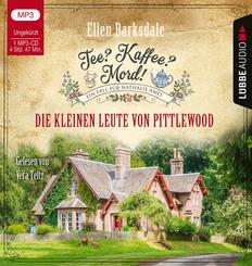 Tee? Kaffee? Mord! - Die kleinen Leute von Pittlewood,1 Audio-CD, 1 MP3