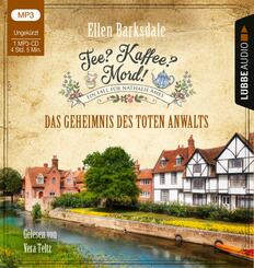 Tee? Kaffee? Mord! - Das Geheimnis des toten Anwalts,1 Audio-CD, 1 MP3