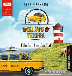 Taxi, Tod und Teufel - F&auml;hrfahrt in den Tod,1 Audio-CD, 1 MP3