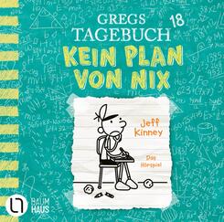 Gregs Tagebuch 18 - Kein Plan von nix,1 Audio-CD