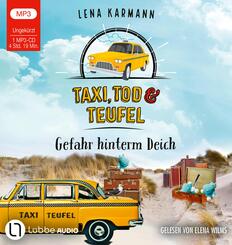 Taxi, Tod und Teufel - Gefahr hinterm Deich,1 Audio-CD, 1 MP3