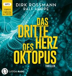 Das dritte Herz des Oktopus,3 Audio-CD, 3 MP3