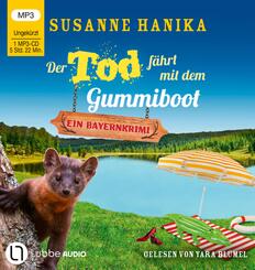 Der Tod f&auml;hrt mit dem Gummiboot,1 Audio-CD, 1 MP3