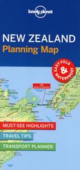 Lonely Planet New Zealand Planning Map
