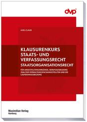 Klausurenkurs Staats- und Verfassungsrecht
