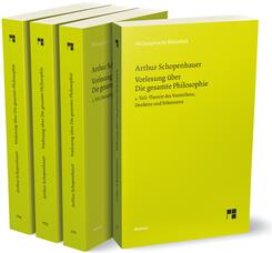 Vorlesung &uuml;ber Die gesamte Philosophie oder die Lehre vom Wesen der Welt und dem menschlichen Geiste, Bde. 1-4 (Set)