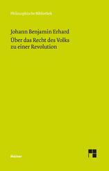 &Uuml;ber das Recht des Volks zu einer Revolution
