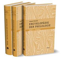 Encyklop&auml;die der Philologie, m. 3 Buch