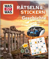 WAS IST WAS R&auml;tseln und Stickern: Geschichte
