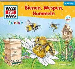 WAS IST WAS Junior H&ouml;rspiel. Bienen, Wespen, Hummeln,Audio-CD