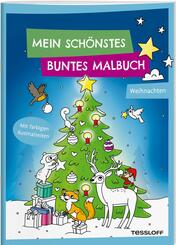 Mein sch&ouml;nstes buntes Malbuch. Weihnachten