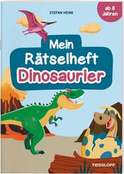 Mein R&auml;tselheft Dinosaurier. Ab 8 Jahren