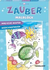 Zaubermalblock. Magische Muster. Meerjungfrauen