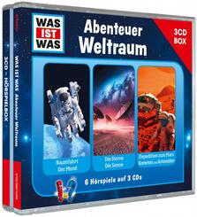 WAS IST WAS H&ouml;rspiel: Was ist was H&ouml;rspielbox: Abenteuer Weltraum,Audio-CD