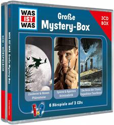 WAS IST WAS 3-CD H&ouml;rspielbox. Gro&szlig;e Mystery-Box