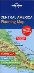 Lonely Planet Central America Planning Map