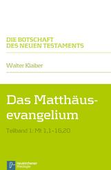 Das Matth&auml;usevangelium.Tlbd.1