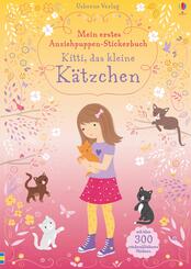Mein erstes Anziehpuppen-Stickerbuch: Kitti, das kleine K&auml;tzchen