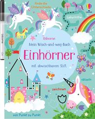 Mein Wisch-und-weg-Buch: Einh&ouml;rner