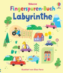 Fingerspuren-Buch: Labyrinthe