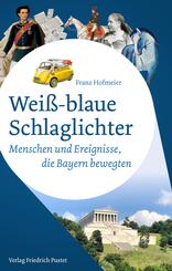 Wei&szlig;-blaue Schlaglichter