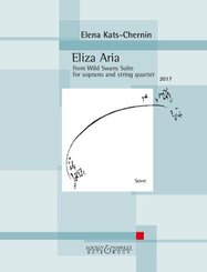 Eliza Aria Sopran und Streichquartett. Partitur.