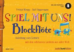 Spiel mit uns! Blockfl&ouml;te