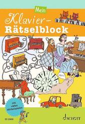 Mein Klavier-R&auml;tselblock