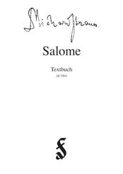 Salome, Libretto