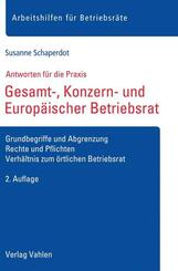 Gesamt-, Konzern- und Europ&auml;ischer Betriebsrat