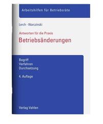 Betriebs&auml;nderungen