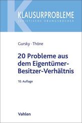 20 Probleme aus dem Eigent&uuml;mer-Besitzer-Verh&auml;ltnis