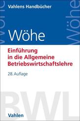 Einf&uuml;hrung in die Allgemeine Betriebswirtschaftslehre