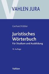 Juristisches W&ouml;rterbuch