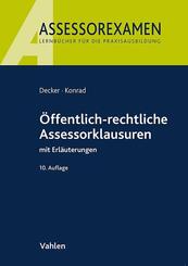 &Ouml;ffentlich-rechtliche Assessorklausuren