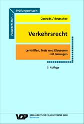 Pr&uuml;fungswissen Verkehrsrecht
