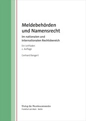 Meldebeh&ouml;rden und Namensrecht