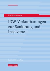 IDW Verlautbarungen zur Sanierung und Insolvenz