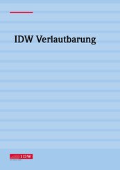 IDW Standard: Grunds&auml;tze zur Durchf&uuml;hrung von Unternehmensbewertungen (IDW S 1 i.d.F. 2026)