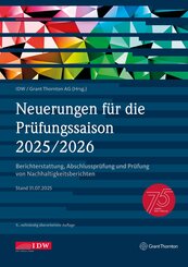 Neuerungen f&uuml;r die Pr&uuml;fungssaison 2025/2026- inklusive Update als Download