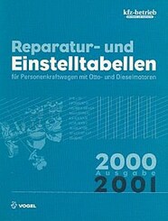 Reparatur- und Einstelltabellen, Ausgabe 2000/2001