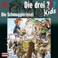 Die drei ???-Kids - Die Schmugglerinsel,1 Audio-CD