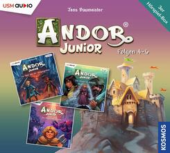 Die gro&szlig;e Andor Junior H&ouml;rbox Folgen 4-6 (3 Audio CDs),3 Audio-CD